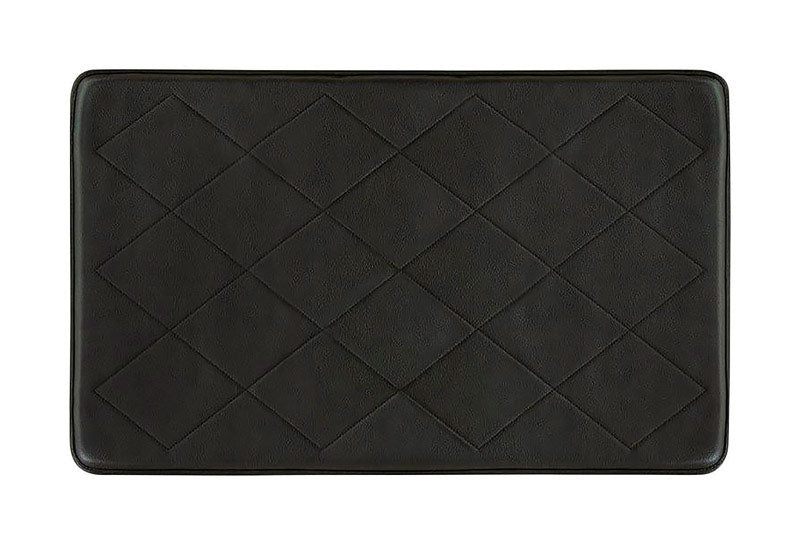 Bacova 94155 Anti Fatigue Mat, Memory Foam, Brown, 30" x 18"