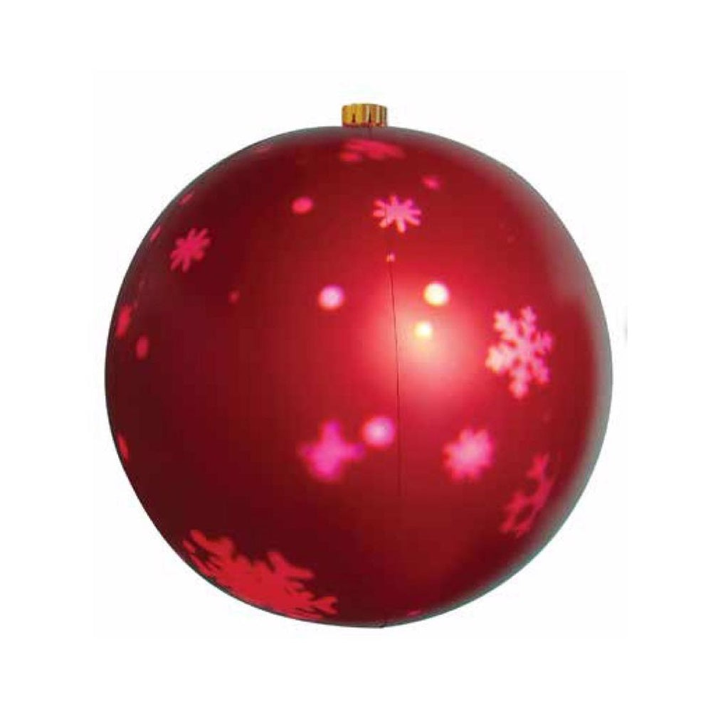 Mindscope MSP24AO Inflatable Ornament Animated Decor, Red