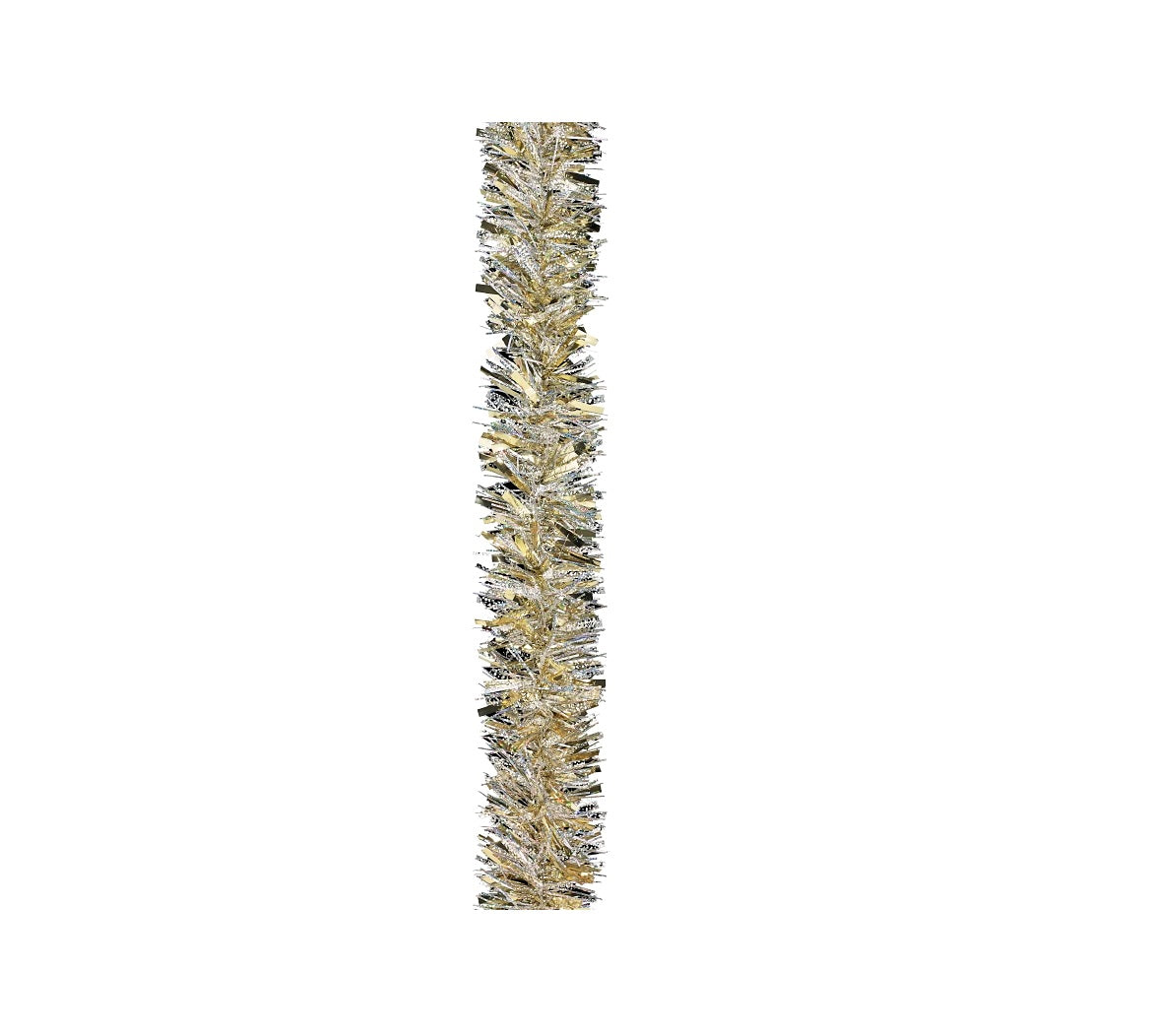 Holiday Trims 3581458 Holiday Garland, 4" x 10', Gold