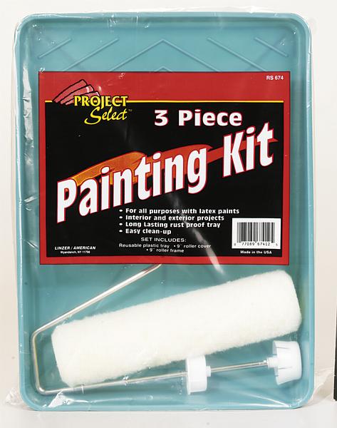 Linzer RS674 Roller/Tray Set 3Pc