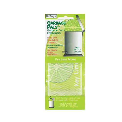 Siege 3701 "Garbage Pals" Garbage Can Fresheners, Key Lime Aroma