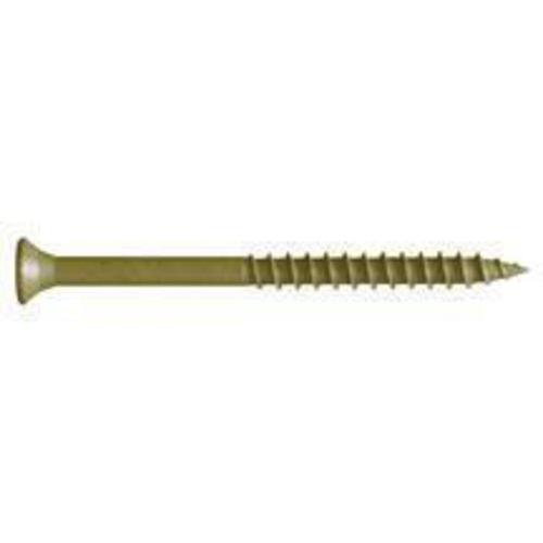 FastenMaster FMGD158-350 GuardDog No. 10 X 1-5/8 in. L Gold Phillips/Square Bugle Head Deck Screws 350 pk