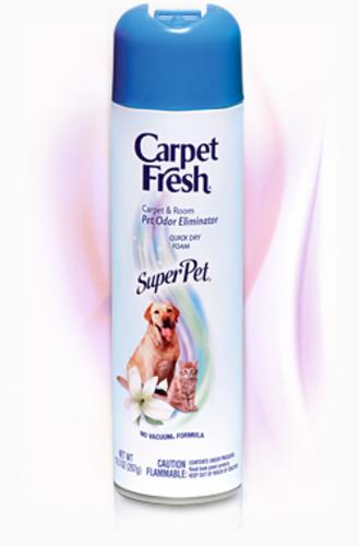 Carpet Fresh 280129 No Vacuum Carpet Refresher, Super Pet, 10.5 Oz