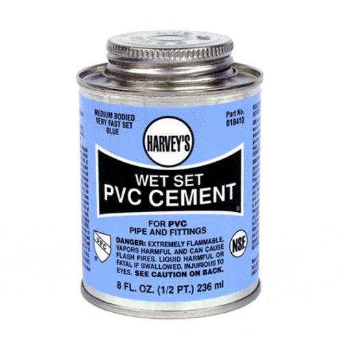 P-4 Wet Set Pvc Cement Blue 8Oz on sale, plumbing repair tools at low ...