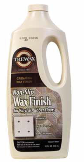 Trewax 887130027 Non-Slip Liquid Floor Wax, 32 Oz