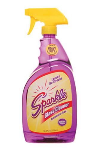 Sparkle 20345 Glass Cleaner Spray, 33.8 Oz