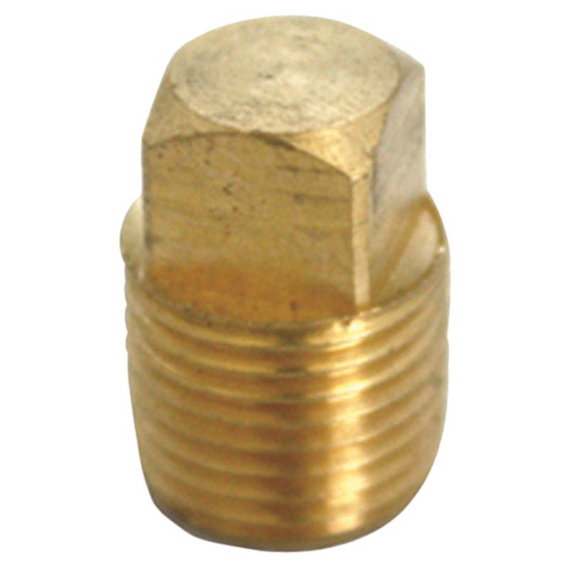 Homeplus+ 6JC120810701015 Square Head Cored Plug, 3/4 Inch
