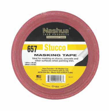 "Nashua" 1086914 Stucco Masking Tape 1.89"X60 Yds #657