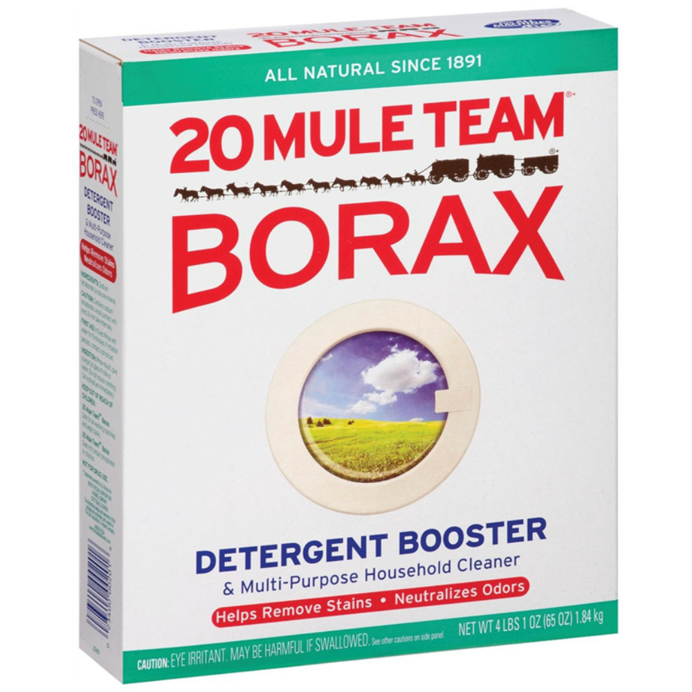 20 Mule Team 00201 Borax Laundry Detergent And Booster, 65 Oz