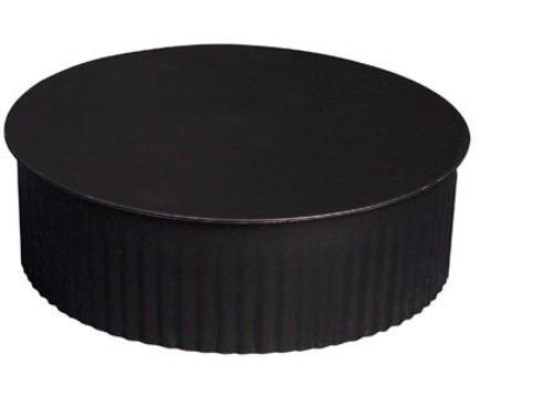 Imperial BM0149 Stove Pipe Cap, 4", Black