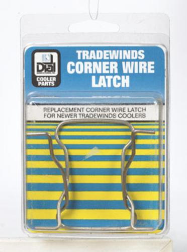 Dial 4786 Corner Wire Latch, Clam Shell