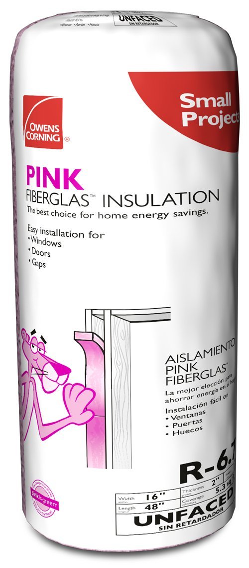 Owens Corning 514486 Multi-Purpose Insulation, 16" x 48" x 2"