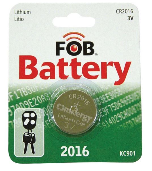 Hy-Ko KC901 Fob Remote Battery, 3Volt