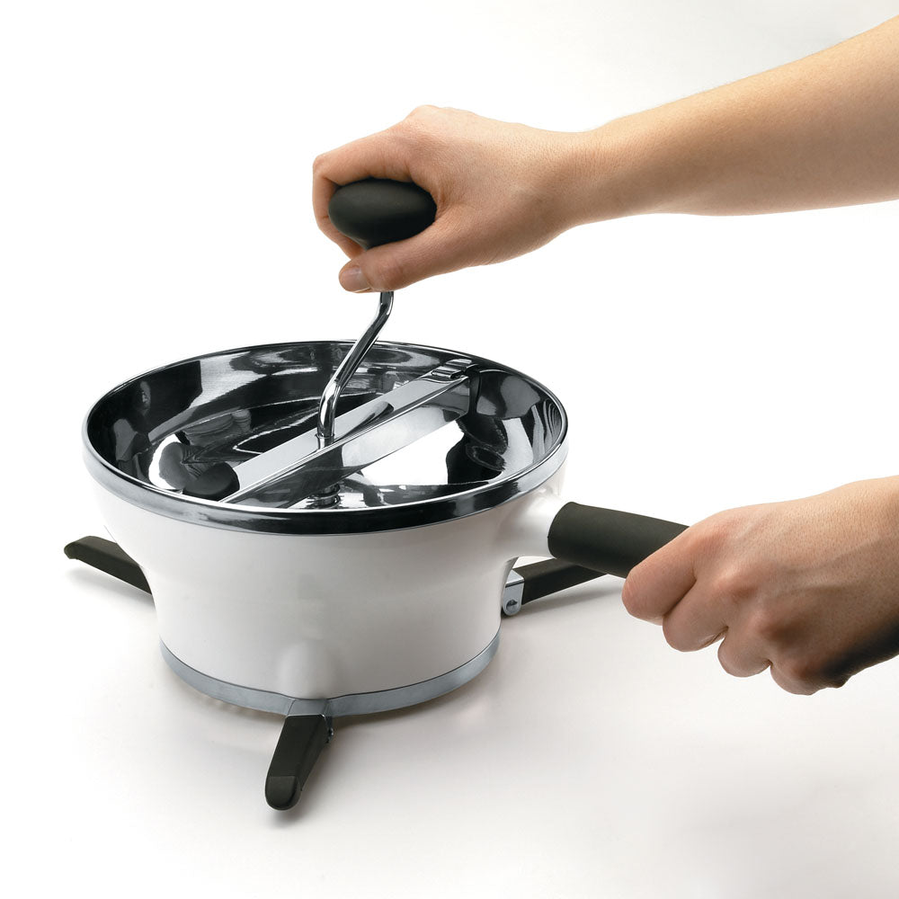 Stainless Steel Food Mill - Vegetable & Fruit Grinder For Smooth Purees & Mashed Potatoes