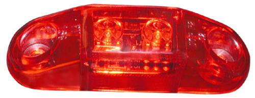 Piranha V168R LED Slim-Line Clearance/Side Marker Light, Red