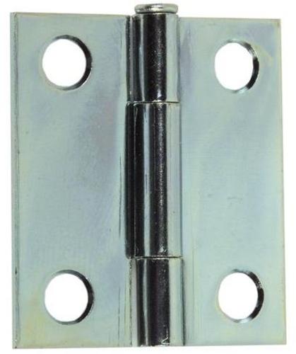 Stanley Narrow Utility Hinge, Zinc Plated, 1"