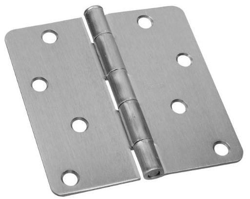 Stanley Residential Door Hinge, Satin Nickel, 4" x 4"