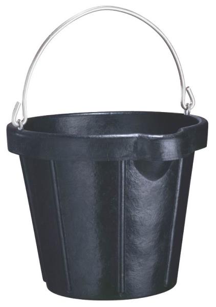 Fortex/Fortiflex N105-12 Molded Rubber Pail, 12 Qt