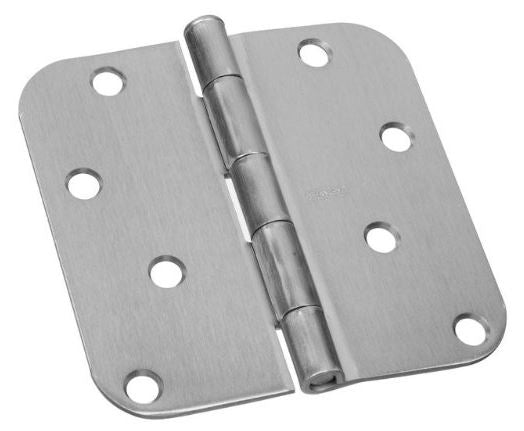 Stanley Residential Door Hinge, Satin Nickel, 4" x 4"