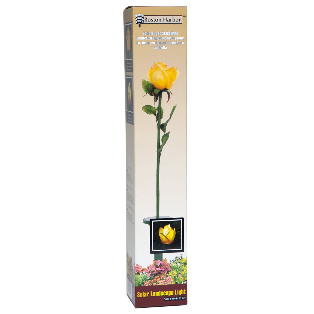 Buy yellow rose solar light - Online store for outdoor & lawn decor, solar powered lights in USA, on sale, low price, discount deals, coupon code