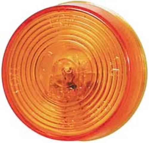 Grote 83879 PC Rated Optic Lens Sealed Clearance/Marker Lamp, Yellow