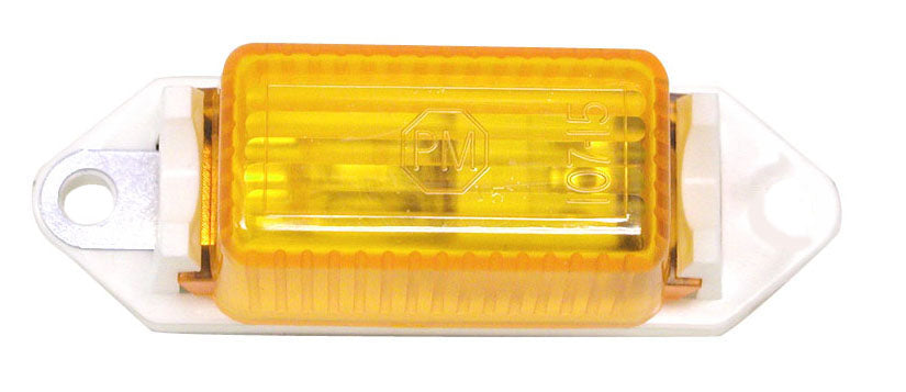 Peterson 80907 Mini Clearance/Side Marker Lamp, 12 V, Amber