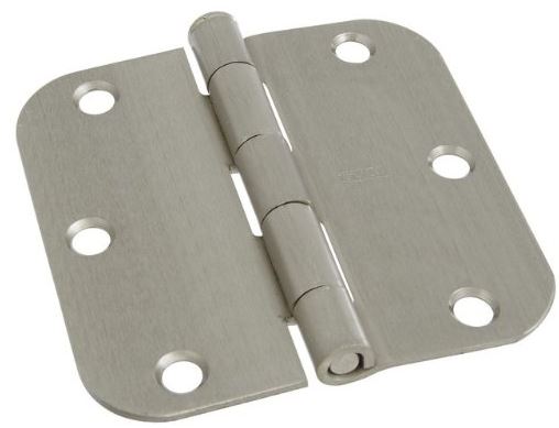 Stanley S808-337 Door Hinge, Satin Nickel, 3.5" x 3.5"