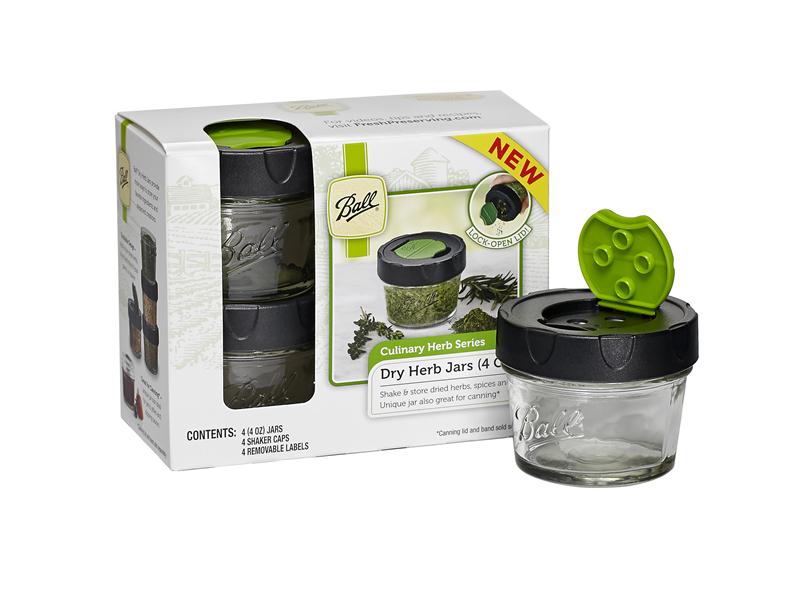 Ball 1440010744 Dry Herb Jars, 4 Oz