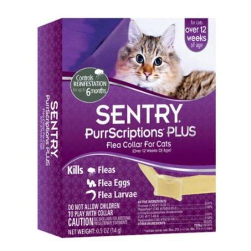 Sergeant's Pet 2068 Purrscriptions Plus Cat Flea & Tick IGR Collar