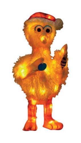 Product Works 50143 Sesame Street 3D Tinsel Big Bird, 32"