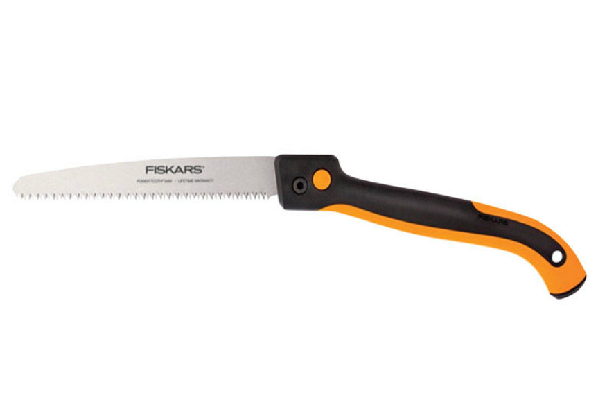 Fiskars 390470-1003 PowerTooth Folding Pruning Saw, 10"