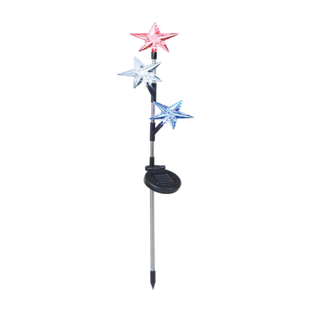 Solar Star Trio Garden Stake on sale, garden decorating materials at