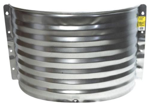 Amerimax 75010 Galvanized steel Area Wall Round, 24"