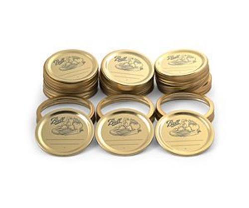 Ball 30000 Regular Mouth Bands With Dome Lids