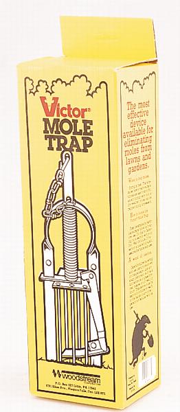 Victor 0645 Plunger Style Mole Trap, Steel