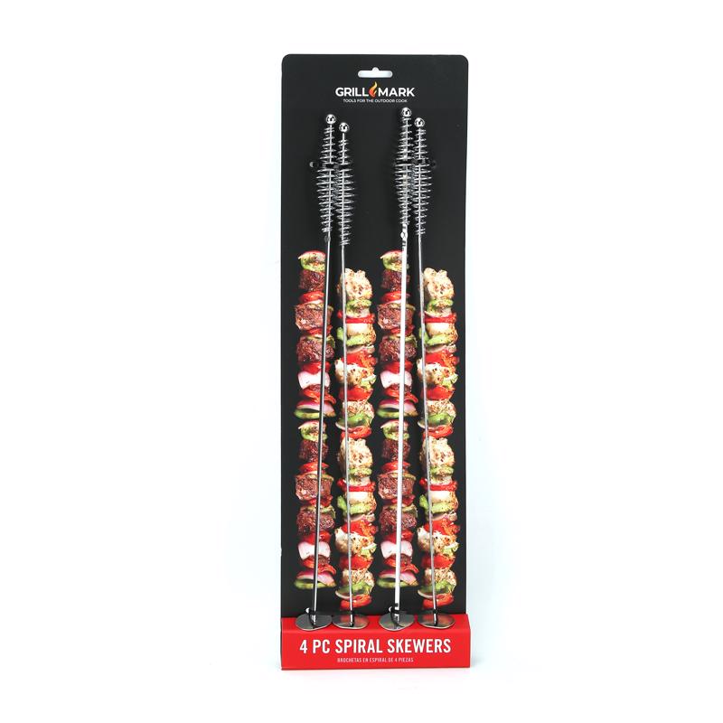 Grill Mark 40331ACE Spiral Skewers, Steel
