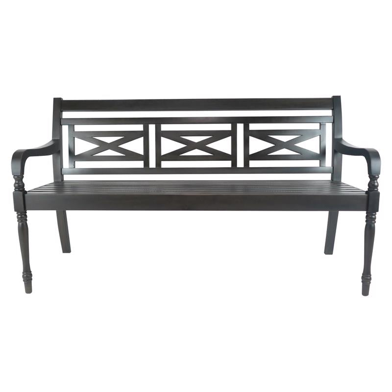 Jack Post JPC-2451BB Decorative Bench, Black, Wood