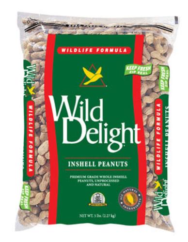 Wild Delight 379050 Wild Bird Inshell Peanuts 5 lbs