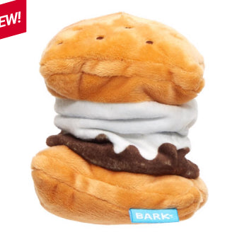 Bark 706579 More S'mores Dog Toy, Plush