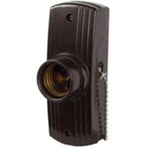 Cooper Wiring 545BBOX Surface Mount Lamp Holder, Brown — LIfe and Home