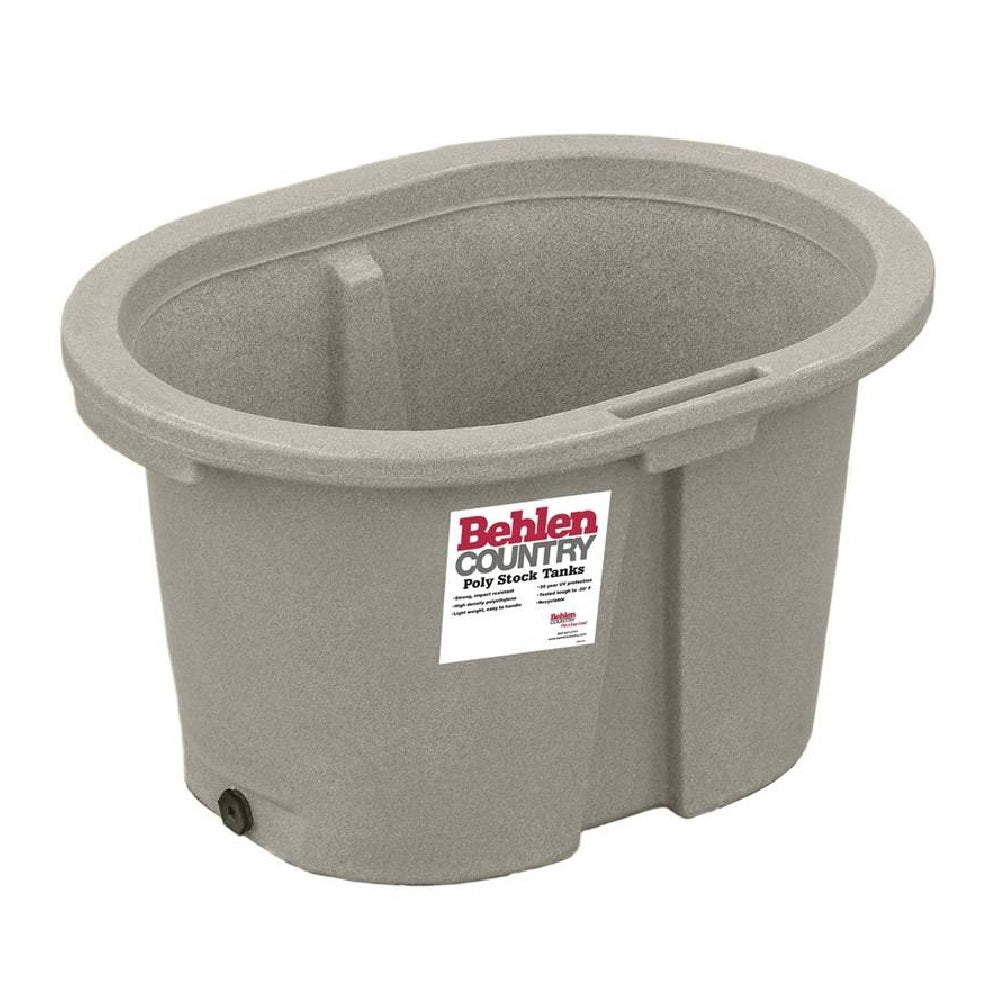Behlen Country 52110047GT Poly Stock Tank, 50-Gal, Granite Tan