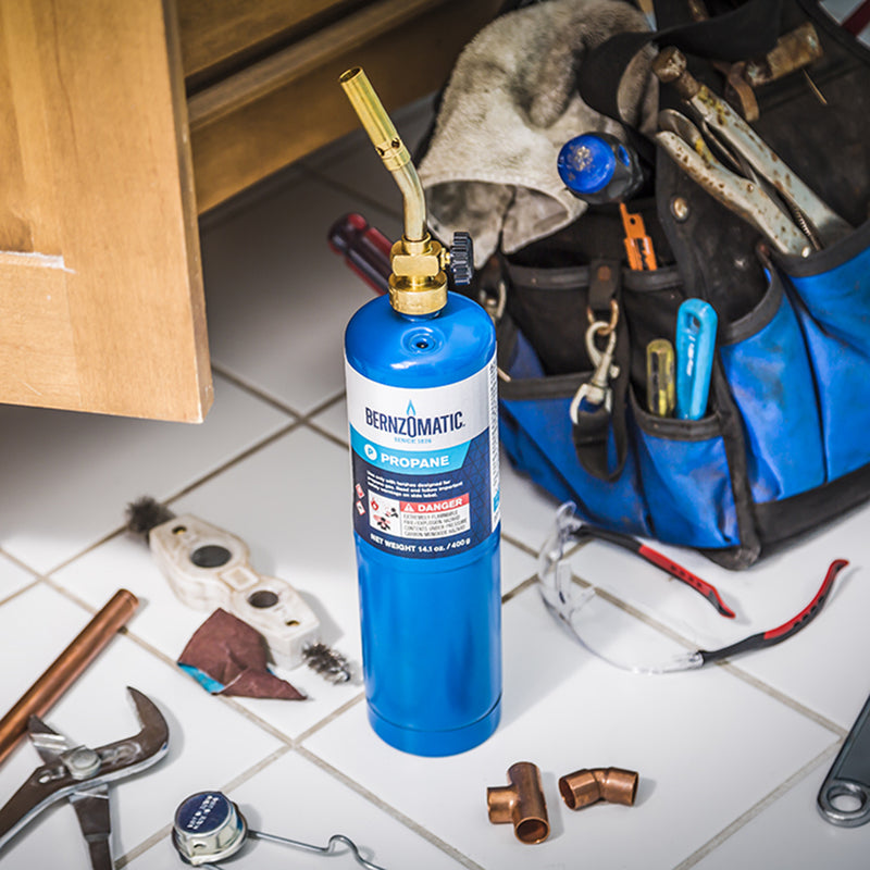 BernzOmatic 361549 Plumbing Torch Kit, Steel, 14.1 Oz — LIfe and Home