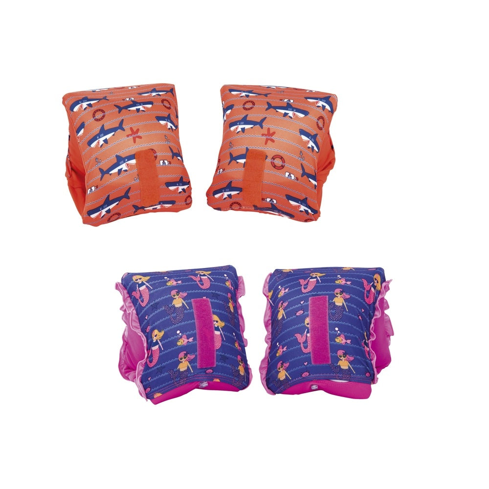 Bestway 32183E Swim Safe Inflatable Arm Kiddie Float, Multicolored