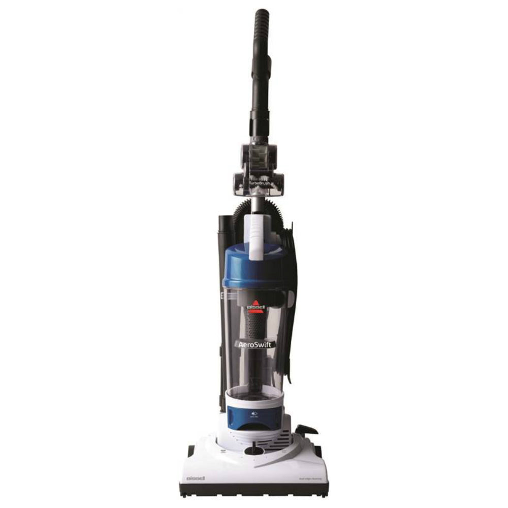 Bissell 2612 AeroSwift Compact Bagless Upright Vacuum, White — LIfe and