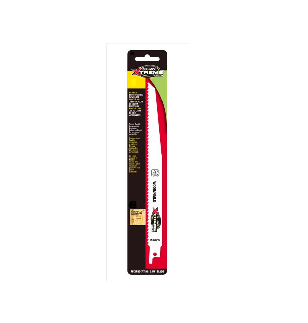 Blu-Mol Xtreme E0217112 Reciprocating Saw Blade, Bi-Metal