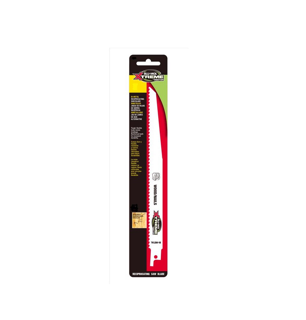 Blu-Mol Xtreme E0217113 Reciprocating Saw Blade, Bi-Metal