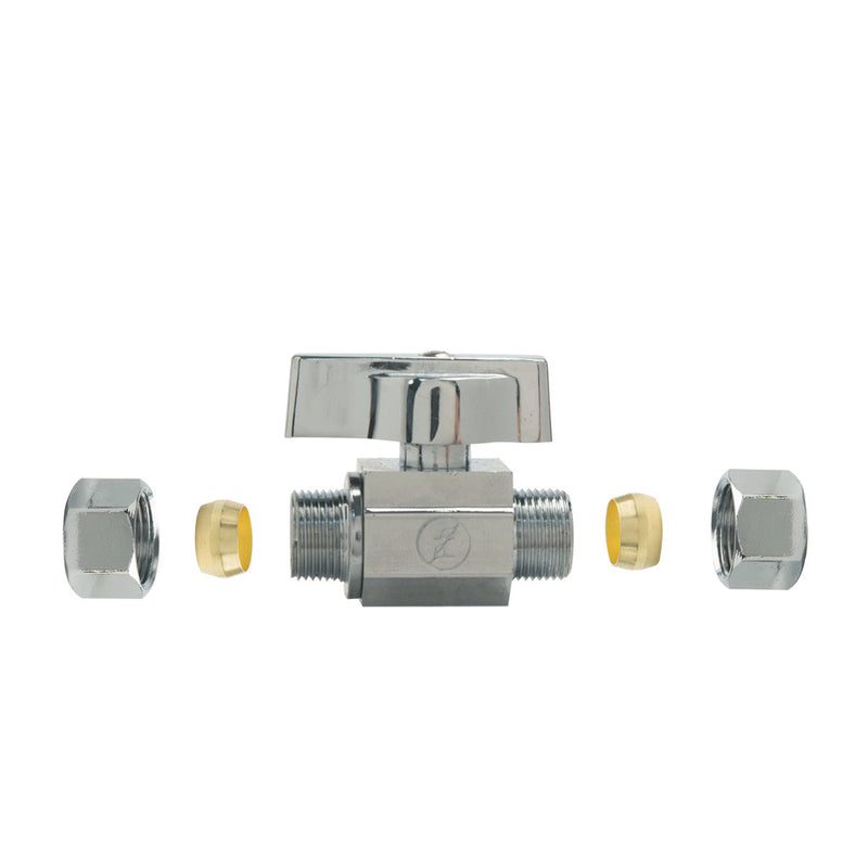 BrassCraft KTCR11FX C1 Ball Valve, Chrome, 125 PSI — LIfe and Home