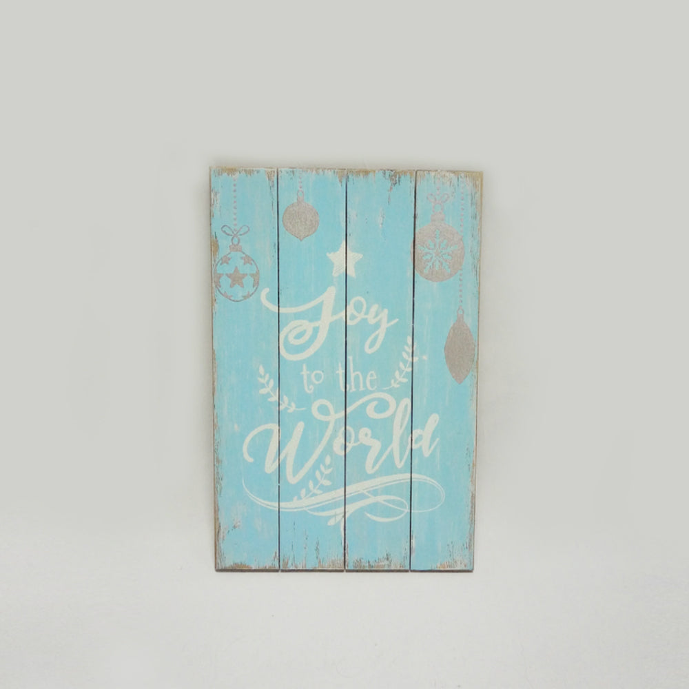 Celebrations AXW80581 Joy to the world Christmas Wall Decor, Wood