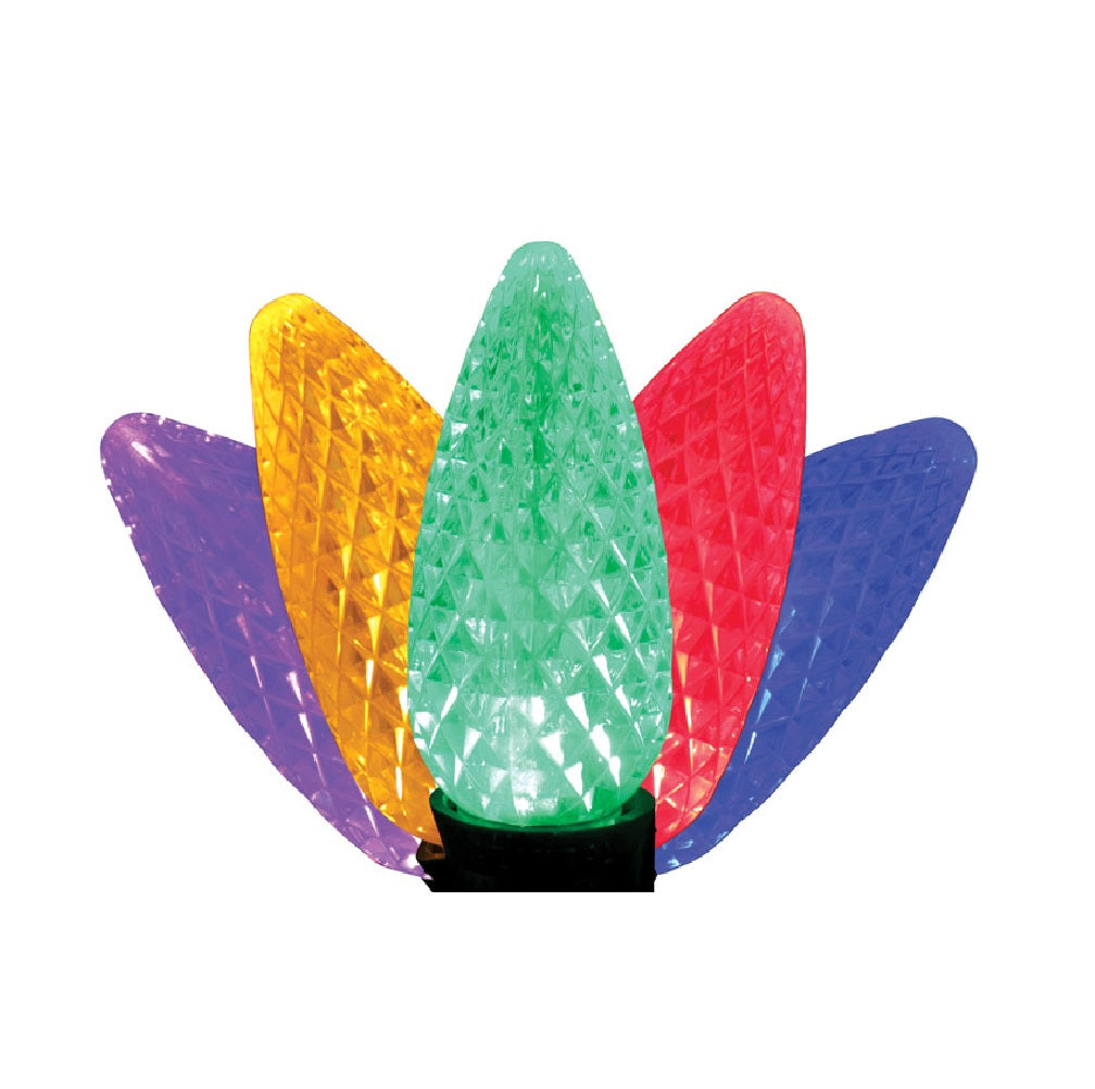 Celebrations LEDR8-C925FMUA Platinum Christmas LED Light Set, Multicolored