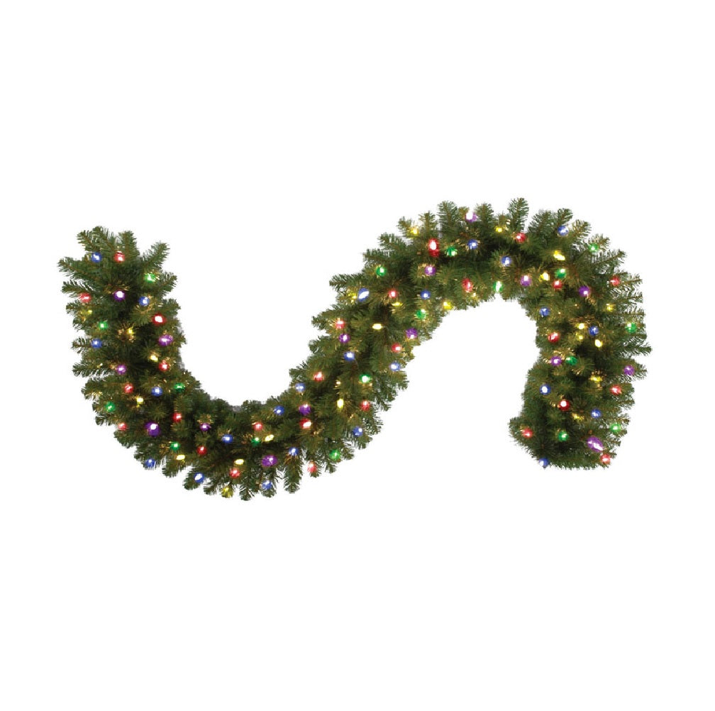 Celebrations MPGARL-9WAC6MUA Platinum Mixed Pine Christmas Garland
